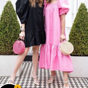 H&m puff sleeve dress